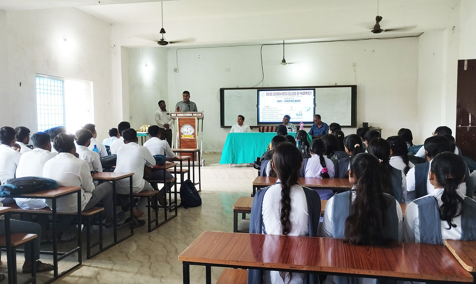 Anti-Ragging Week Celebrated at RLH College of Pharmacy